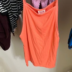 Coral tank top, worn once!